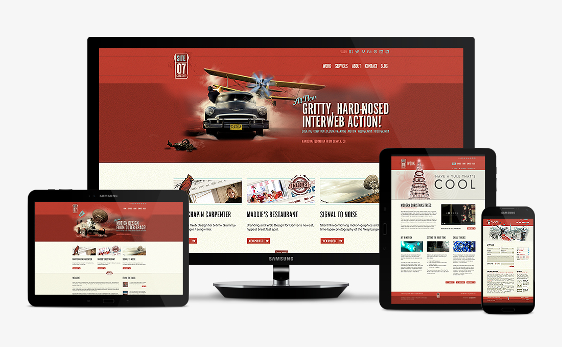 Site07 | Web Design + Graphics + Branding | Denver, CO